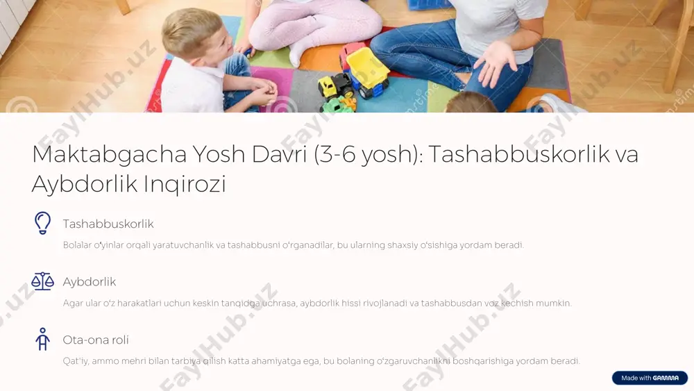 elkorin bo'yicha yosh davrlari va inqirozlari - Page 5