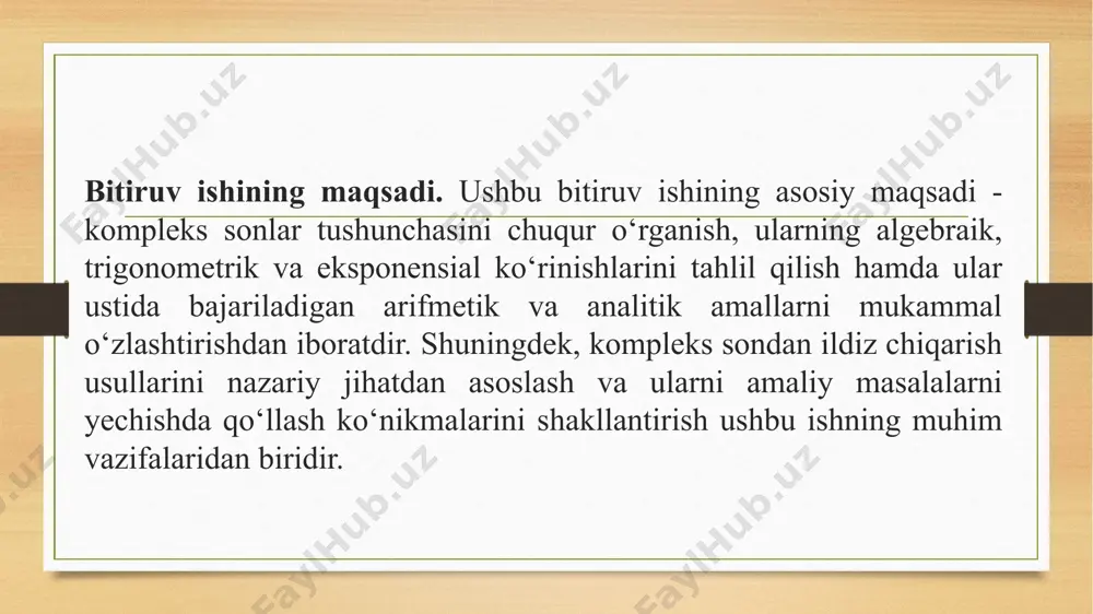 har bir rahbar faoliyatining kundalik qoidasi bo‘lishi kerak. -t.: “o‘zbekiston”. - 2017.- 102b. 4. mirziyoyev sh.m. buyuk kelajagimizni mard va olijanob xalqimiz bilan birga quramiz. - t.: “o‘zbekiston”, 2017. - 488 b. 5. mirziyoyev sh.m. o‘zbekiston respublikasi prezidenti shavkat mirziyoyevning oliy majlisga murojaatnomasi. - t.: “o‘zbekiston”, 2018. - 80 b. ii. normativ-huquqiy hujjatlar 1.o‘zbekiston respublikasining konstitutsiyasi. - t.: o‘zbekiston, 2014. 2. o‘zbekiston respublikasi prezidentining 2017 - yil 7- fevraldagi “o‘zbekiston respublikasini yanada rivojlantirish bo‘yicha harakatlar strategiyasi to‘g‘risida”gi 4947-son farmoni. 3. o‘zbekiston respublikasi prezidentining 2018- yil 5- sentabrdagi “xalq ta’limi boshqaruv tizimini takomillashtirish bo‘yicha qo‘shimcha chora-tadbirlar to‘g‘risida”gi pf-5538-son farmoni. 4. o‘zbekiston respublikasi prezidentining 2018 yil 5 sentabrdagi “xalq ta’limi tizimiga boshqaruvning yangi tamoyillarini joriy etish chora-tadbirlari to‘g‘risida” gi pq-3931 qarori. 5. o‘zbekiston respublikasi vazirlar mahkamasining 2017 -yil 15 -martdagi “umumiy o‘rta ta’lim to‘g‘risida nizomni tasdiqlash to‘g‘risida”gi №140-sonli qarori. 6. o‘zbekiston respublikasi vazirlar mahkamasining 2017 - yil 6- apreldagi “umumiy o‘rta va …