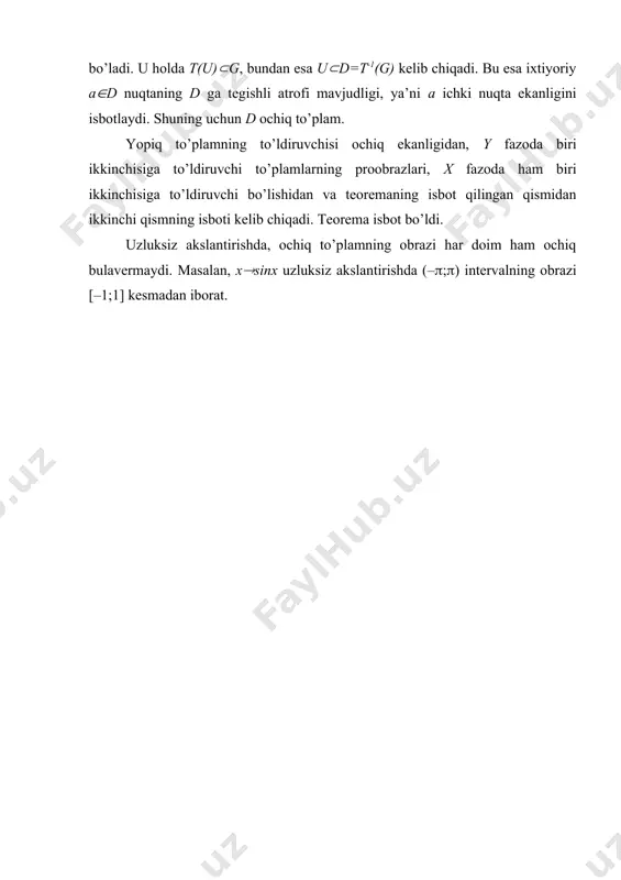 metrik fazolarda uzluksiz akslantirishlar - Page 4