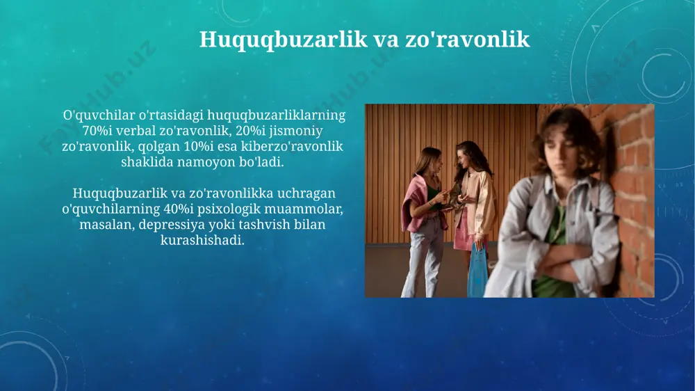 oʻquvchilar va tengdoshlar orasidagi konfliktlar - Page 5