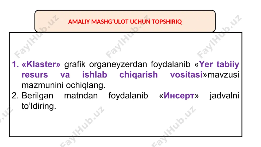 "yerdan foydalanish ekologiyasi" - Page 2