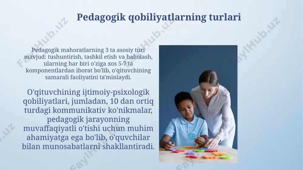pedagogik qobiliyatni turlari va tavsifi - Page 4
