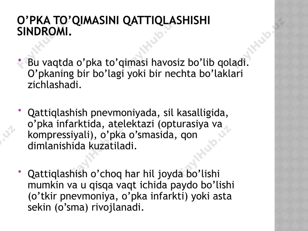 o`pka to`qimasining zichlashish sindromi - Page 4