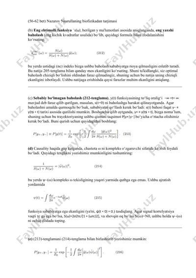 nazarov nasrullaning biofizikadan tarjimasi — DOCX