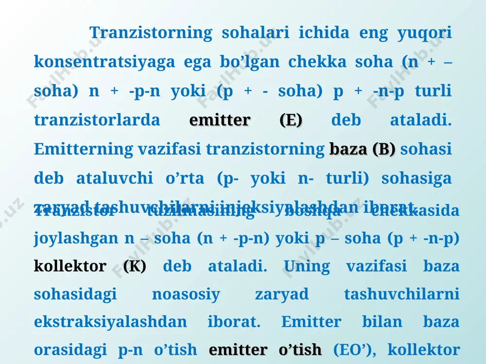 bipolar tranzistorlar asosidagi kuchaytirgich kaskadlar - Page 5