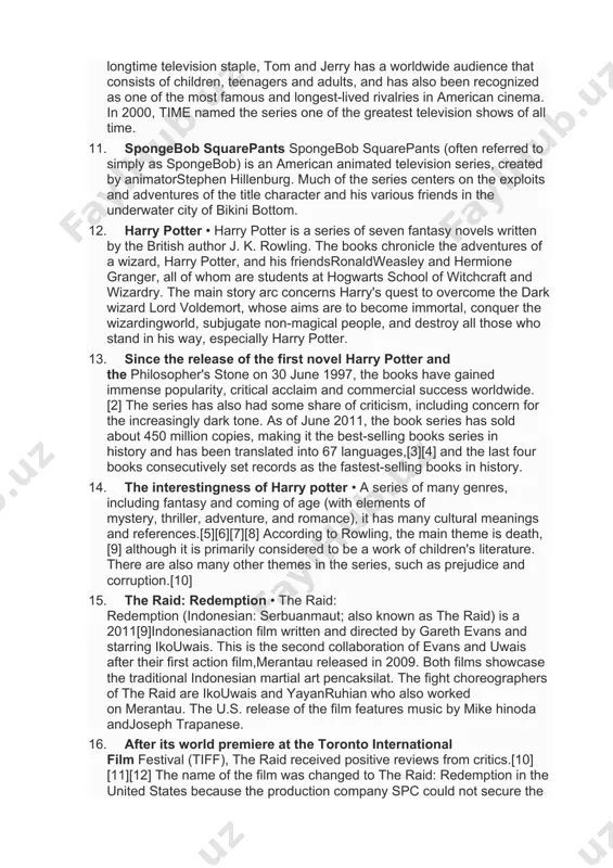 orth’s poems 1. tom and jerry is a series of theatrical animated cartoon films created by william hanna and joseph barbera for metro-goldwyn-mayer, centering on a never-ending rivalry between a cat (tom) and a mouse (jerry) whose chases and battles often involved comic violence (despite this they sometimes become allies to defeat a 'greater enemy' such as spike the dog). hanna and barbera ultimately wrote, produced and directed 114 tom and jerryshorts at the mgm cartoon studio in hollywoodbetween 1940 and 1957, when the animation unit was closed. 1. the original series is notable for having won the academy award for animated short film seven times, tying it with walt disney's silly symphonies as the theatrical animated series with the most oscars. a longtime television staple, tom and jerry has a worldwide audience that consists of children, teenagers and adults, and has also been recognized as one of the most …