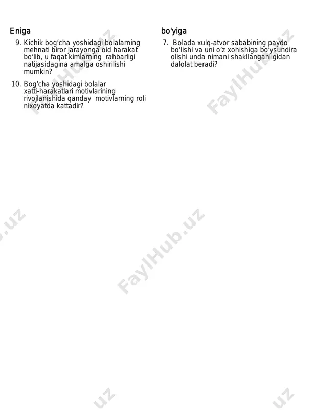bog'cha yoshida mehnat faoliyatining xususiyatlari - Page 2