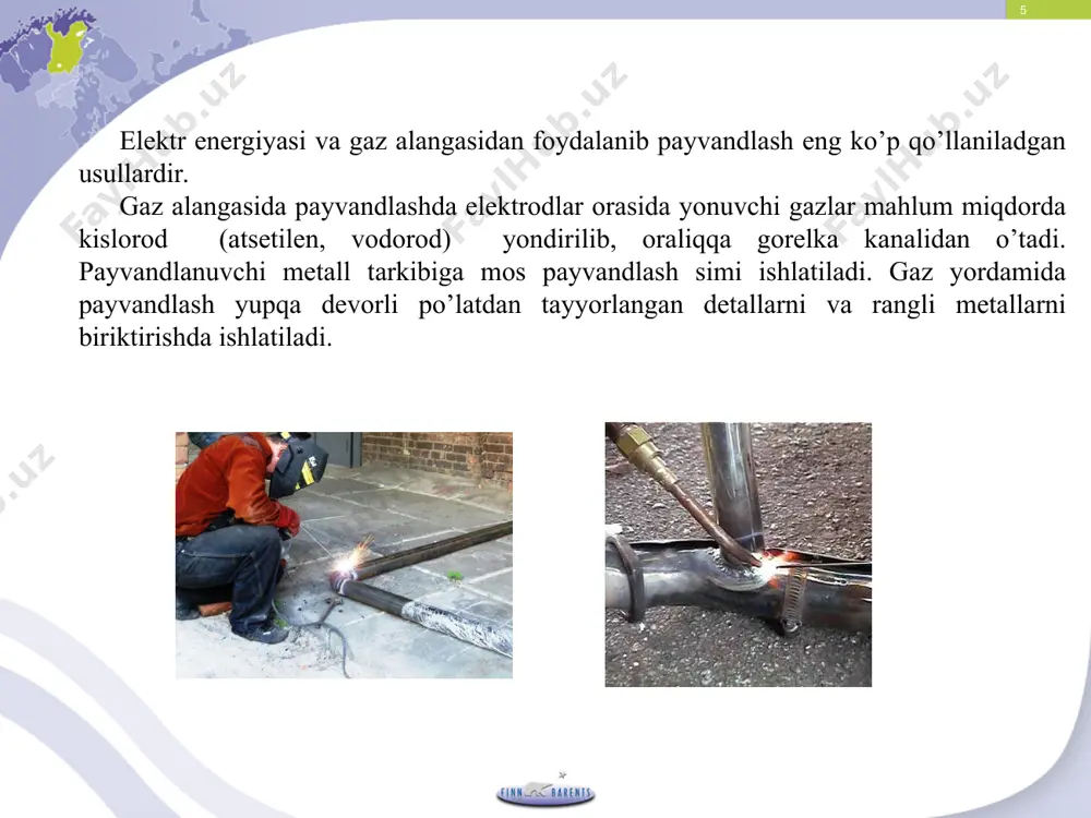 * bolt sirib tortilgan sterjenga tashqi kuch tahsir etmaydi. bunga yopiq uzatmaning qopqog’ini sirib mahkamlash uchun ishlatiladigan boltlar kiradi bunday boltning sterjeniga sirib tortish natijasida hosil bo’ladigan cho’zuvchi kuch- ftor hamda rez’balardagi burovchi moment- tr ta’sir etadi. ftor ta’siridan hosil bo’lgan kuchlanish tr -dan hosil bo’lgan burovchi kuchlanish: bu yerda: wρ -bolt kesimining polyar qarshilik momenti * bolt sterjenining mustahkamligi quyidagi ekvivalent kuchlanish bilan baholanadi: [σ] standart metrik rez’balar uchun: bu boltlarning mustahkamligini soddalashtirilgan usulda hisoblash imkonini beradi: bunda [σ] bolt rez’basining hisobiy diametri d1 ≥ ≤ ≤ * shponkali birikma turlari va ularni mustahkamlikka hisoblash shponkali va shlitsli birikmalar detallarni aylanadigan val yoki o’qlarga markazlashtirib o’rnatish va burovchi momentni uzatish uchun xizmat qiladi. shponkali birikmalar (shb) ning afzalligi tuzilishini oddiyigi hamda ularni yig’ish va qismlarga ajratishning osonligidir. asosiy kamchiligi birikuvchi detallarda shponka uchun o’yiq qilinib, ularning mustahkamligini kamayishidir. shb zo’riqqan va zo’riqmagan bo’lishi mumkin. zo’riqqan shb yukla- nish qo’yilganiga …
