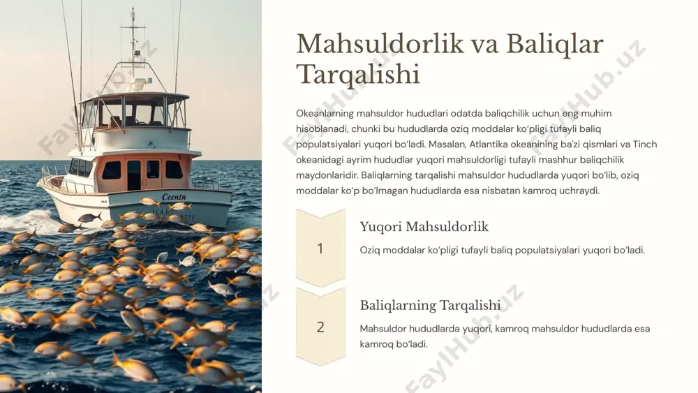 jahon okeani: tabiiy boyliklar manbayi - Page 5