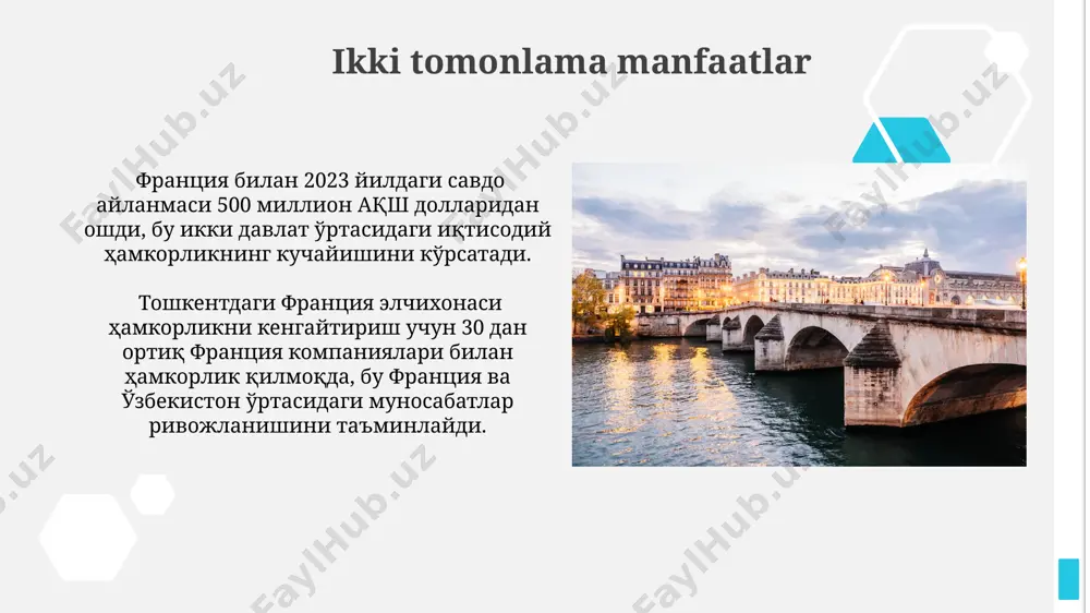 o‘zbekiston–fransiya diplomatik munosabatlari - Page 5