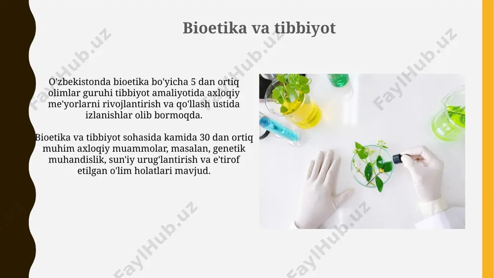 bioetlar bioetika fanining obyekti - Page 5