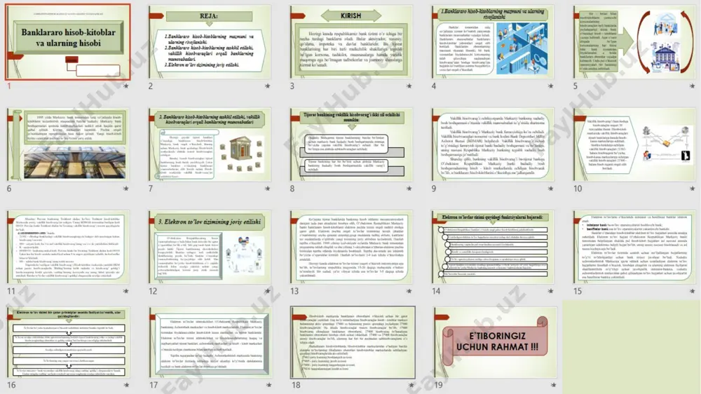 banklararo hisob-kitoblar va ularning hisobi - Page 3