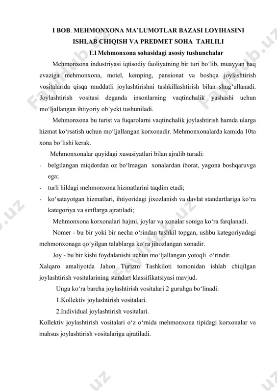 a yaxshi jihozlangan honalardan iborat.ovqatlanish hizmatlarini koʻrsatmaydi. kurort mehmonxona (resort hotel) – 100-500 xonadan iborat boʻlishi mumkin, odatda shahardan uzoqlashgan suv havzalari va hushmanzara maskanlarda joylashadi. keng qamrovli hizmatlarni taqdim etadi, koʻp sonli sport inshootlari, bolalar maydonchasiga ega.turli toifadagi turistlarga oʻrtameyonadan yuqoriroq narxlarda hizmat koʻrsatadi. taymsher – 50-250 xonaga ega boʻlib, bir necha binolardan tashkil topgan boʻlishi mumkin. kurort otel singari sharoitlar va kvartira tipidagi nomerlardan iborat boʻlishi mumkin. alohida kvartiraralar ayrim kishilarga sotilishi mumkin, lekin butun mulk boshqaruvchi kompaniya tomonidan nazorat qilinadi. taymsherning narxi sezonga ga yashash muddatiga bogʻliq.tabiiyki talab katta boʻlgan sezonlarga nisbatan yoqimsiz sezonlarda narxlar arzonroq boʻladi. nomer egasi muayyan vaqt ichida mulkdan foydalanishi mumkin.odatda nomerlar uzoq muddat foydalanish uchun sotib olinadi. joylashtirish muddati haftalarda hisoblanadi. faqatgina yevropadagi taymsherlar sotilishi hajmi 1991yilda 3,74 milliard dollarni tashkil etdi. 2002-yilda ushbu koʻrsatgich 30 milliard dollarni tashkil etdi.157 mamlakat fuqarolari taymsherlarga egalik qilishadi.taymsherli kurortlar dunyoning 75 mamlakatida mavjud. qoʻllanish maqsadiga …