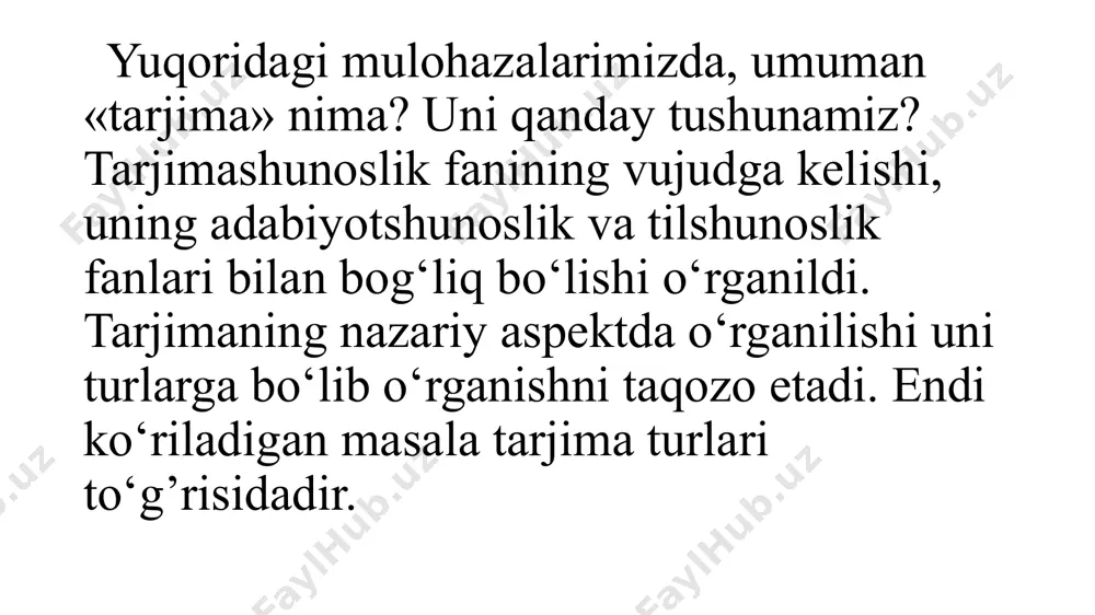ohangda, tembrda, talaffuzda farqlay olishga, tushunishga o‘rganishi lozim. ketma-ket qilinadigan izchil tarjimada tarjimon so‘zlovchi nutqini tugatgandan so‘ng yoki nutqning qandaydir bir qismini tugatgandan keyin tarjimasini boshlaydi. tarjimaning bu turida tarjimon so‘zlovchi nutqidagi asosiy bo‘g‘inlarni ilg‘ab olishi, agar nutq uzunroq bo‘lsa, bunda tarjimon uning eng muhim joylarini yoza borishi kerak, bu esa tarjimonga eshitgan matnini esga keltirishni ta’minlaydi. ketma-ket qilinadigan izchil tarjima tarjimonning fikrlash qobiliyatiga va esda saqlash qobiliyatiga bog‘liq. fransuz tarjima nazariyasining asoschisi edmon kari o‘zining «la traduction dans le monde» kitobida fransuz diplomati andre fransua ponsening «millatlar ittifoqida» 2,5 soat davom etgan nutqining ketma-ket qilingan izchil tarjimasi xususida gapiradi. ketma-ket qilinadigan izchil tarjima jan erber, robber konfino, aka-uka kaminker, jorj mat’e nomlar bilan bevosita bog‘liq. antuan vellemana jeneva universiteti qoshida tarjimonlar maktabiga asos solganlardan biri hisoblanadi. g‘arbda bu maktab o‘z mavqeiga ega edi. og‘zaki tarjimaning yana bir o‘ziga xos xususiyati shundaki, ѐzma matnni og‘zaki tarjima qilishda matn mazmunini tez …