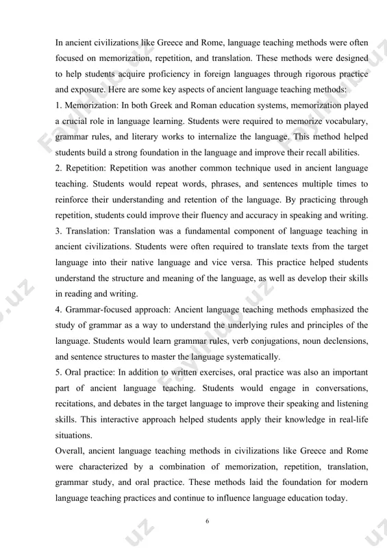 ge education today. language immersion is one of the ancient foreign teaching methods that still work quite well today. although programs differ by country and context, it is basically a method developed to teach people a second language and has been rated as the most successful way of learning a second language. in language immersion, teachers make sure students continually develop their language proficiency by consistently weaving together familiar language with new words and information. language immersion focuses more on the second language as a means to immerse the student completely within the subject, unlike the traditional language teaching programs where the language is taught simply as a subject to be learned. the overall goal of language immersion is to promote bilingualism between the two different sets of language speakers. it is worthy to note that the first language immersion program in which target language was taught as an instructional …