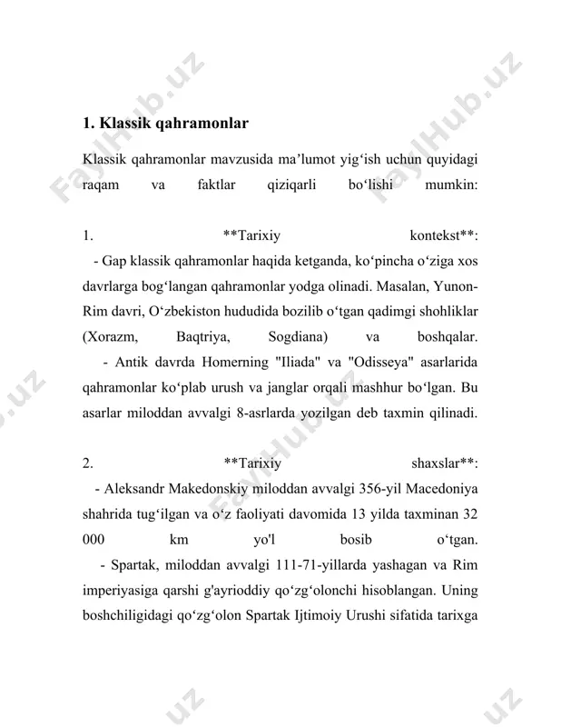 shaxslar bor. ilm-fan sohasida zamonaviy qahramonlar orasida muhim kashfiyotlar va tadqiqotlar qilgan olimlar kiradi. masalan, genetika, fizika va kimyo kabi sohalarda yutuqlar davom etmoqda. 2020-yildagi nobel mukofoti sohiblaridan jennifer a. doudna va emmanuelle charpentier'lar crispr texnologiyasi orqali dnkni tahrirlash usulini ishlab chiqqanlari uchun tan olindi. crispr texnologiyasi genetik kasalliklarni davolashda inqilobiy yutuq sifatida ko'rilmoqda. sport sohasida zamonaviy qahramonlar deb ko'plab sportchilarni aytish mumkin. futbolda lionel messi va cristiano ronaldo zamonaviy qahramonlar deb tan olinadi. ularning o'yinlari sport tarixiga kirgan va ko'plab rekordlarni o'rnatgan. masalan, 2021-yil mart holatiga ko'ra, lionel messi 750 dan ortiq o'yinda 700 dan ortiq gol urgan va 7 marta ballon d'or mukofotiga sazovor bo'lgan. cristiano ronaldo 800 dan ortiq o'yinda 770 dan ortiq gol urgan va 5 marta ballon d'or mukofotiga sazovor bo'lgan. adabiyot sohasida zamonaviy qahramonlar orasida ko'plab mualliflar kiradi. masalan, har yili nobel adabiyot mukofotiga sazovor bo'lgan yozuvchilar dunyo miqyosida e'tirof etiladi. 2021-yilda abdulrazak gurnah …