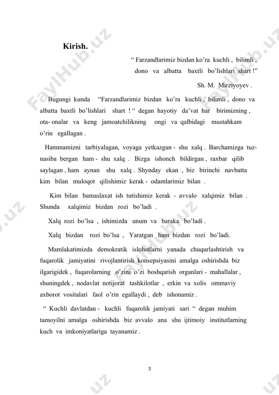 hdan iborat. kurs ishining dolzarbligi : “ ilmga intilish yo’qolsa, fan taraqqiy etmaydi, ilm-fan rivojlanmasa jamiyatning kelajagini tasavvur etib bo’lmaydi.” prezidentimizning bu so’zlari faqatgina mustaqil respublikamizning yoshlariga qaratilgan bo’libgina qolmay, nafaqat jahon hamjamiyatida dasturi amal bo’ladi deyish mumkin. “ ilm- fan taraqqiyiti biz uchun eng ustuvor sohalardan biridir, bu sohada xizmat qiladigan odamlarning saviyasi , obro’si haqida g’amxo’rlik qilishimiz ularning hayotimizga qo’shadigan hissasiga qarab, e’tibor berishimiz shart. o’zining kelajagini o’ylaydigan jamiyat, davlat avvalambor o’z olimlarini, ilm-ziyo ahliga xizmzt qilishi kerak, ularni yuksak darajaga ko’tarish kerak. differensial tenglama faninig asosiy va muhim obyektlaridan biri tartibi kamayadigan differensial tenglamalar bo’limi alohida bir obyekt sifatida qaraladi. chunki matematikaning boshqa sohalari, matematika fizika tenglamalari, variatsion hisob, hisoblash usullari va chegaraviy masalalar fanlarining ko’pgina misol va masalalari bilan chambarchas bog’langan. tartibi kamayadigan differensial tenglamalar va ularni o’rganish boshqa umumiyroq obyektlarni differensial tenglamalar yoki matematik fanlarning boshqa muhim yo’nalishlarini ochib berishga va o’rganishga olib keldi. kurs …