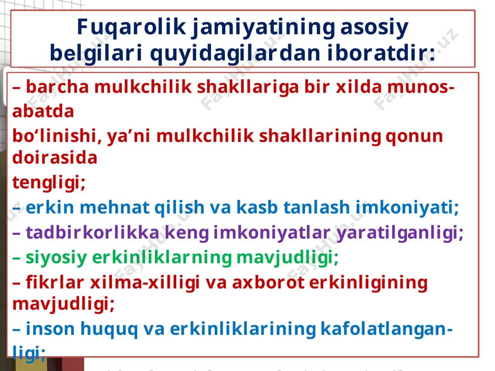 fuqarolik jamiyati 8-sinf - Page 5