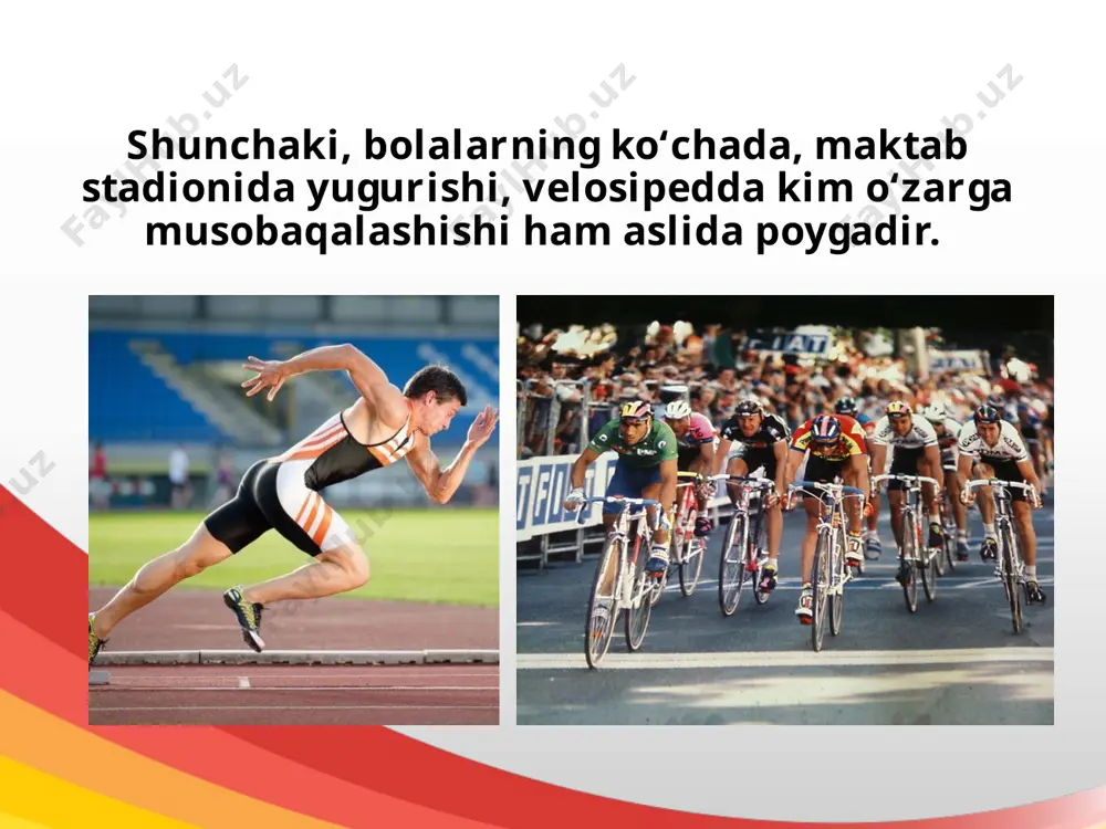"poyga mavzusida rasm ishlash" - Page 3