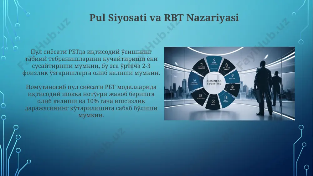 real iqtisodiy davrlar nazaryasi - Page 5