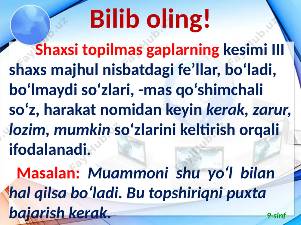 shaxsi ma’lum gaplar - Page 3