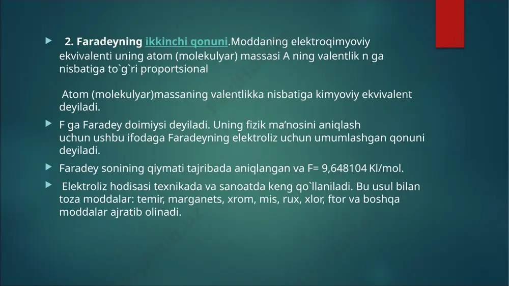 elektroliz va kimyoviy tizimlar - Page 5