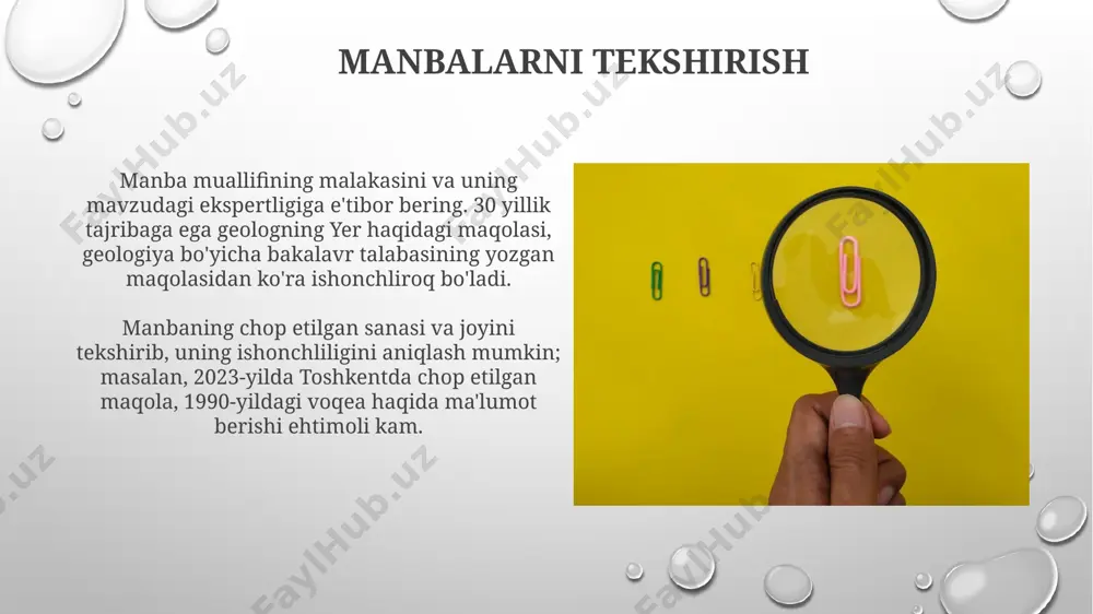 yolg’on axborotlarni identifikatsiyalash metodlari - Page 4