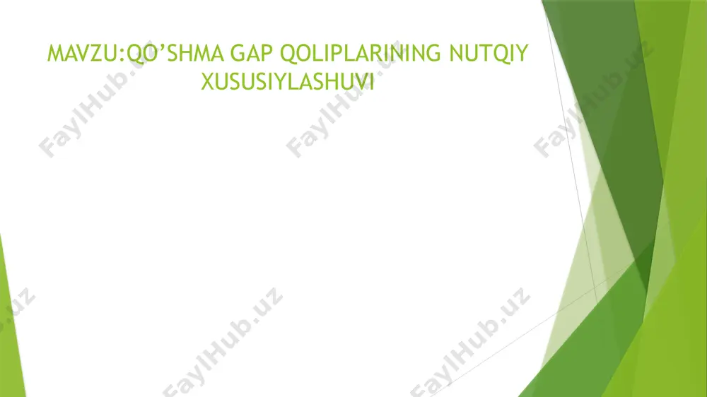 bog‘langan qo‘shma gap; b) yuklamalar vositasida bog‘langan qo‘shma gap; d) teng bog‘lovchilar vositasida bog‘langan qo‘shma gap;e) ergashtiruvchi bog‘lovchilar vositasida bog‘langan qo‘shma gap; f) nisbiy so‘zlar vositasida bog‘langan qo‘shma gap. bog‘lovchi vositalarning ma’nodoshligi va vazifadoshligi qo‘shma gaplarning bog‘lovchi vositalarga ko‘ra yuqorida berilgan 5 turi asosida ma’nodoshlik munosabati juda kuchli. xususan, faqat ohang bilan bog‘langan qo‘shma gapda ifodalangan ma’noviy munosabat qo‘shma gapning boshqa turi bilan ham berilishi mumkin. biriktiruv bog‘lovchilari yordamida bog‘langan qo‘shma gap va faqat ohang bilan bog‘langan qo‘shma gap sinonimiyasi juda keng. qiyoslang: 1. bahor boshlandi, dalada ishlar qizidi. 2. bahor boshlandi va dalada ishlar qizidi. qo‘shma gapning tarkibidagi qismlar o‘zaro bir-biriga turli yo‘llar va vositalar bilan bog‘lanadi. ular quyidagilardan iborat: qo‘shma gapning tarkibidagi qismlar o‘zaro bir-biriga turli yo‘llar va vositalar bilan bog‘lanadi. ular quyidagilardan iborat: intonatsiya orqali; yordamchi vositalar orqali. intonatsiya qo‘shma gapning hamma turida ishtirok qiladigan universal vosita sanaladi. qo‘shma gapning shakllanishidagi ishtirokiga ko‘ra, intonatsiya bosh va yordamchi …