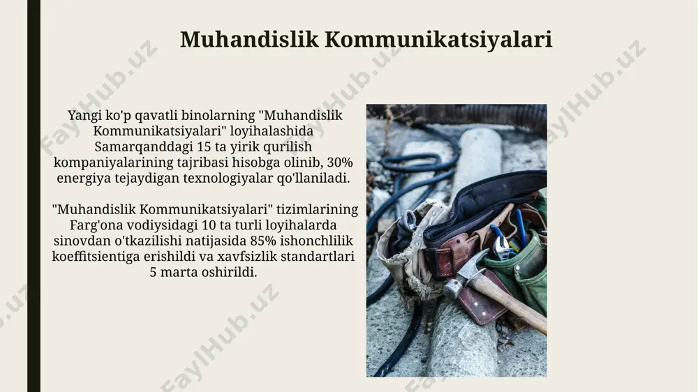 yangi koʻp qavatli uylar qurish boʻyicha taqdimot - Page 5