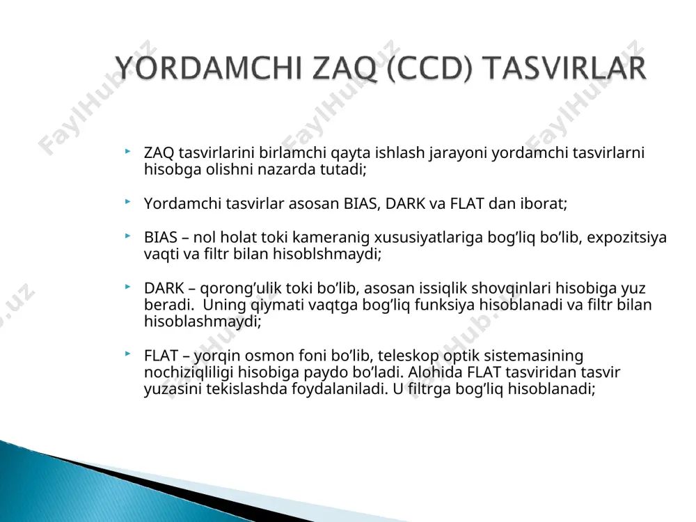 ’rish uchun ap> tvmark 1 *.coo* komandasidan foydalaniladi; * rahmat !