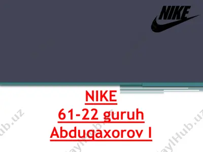 nike — PPTX