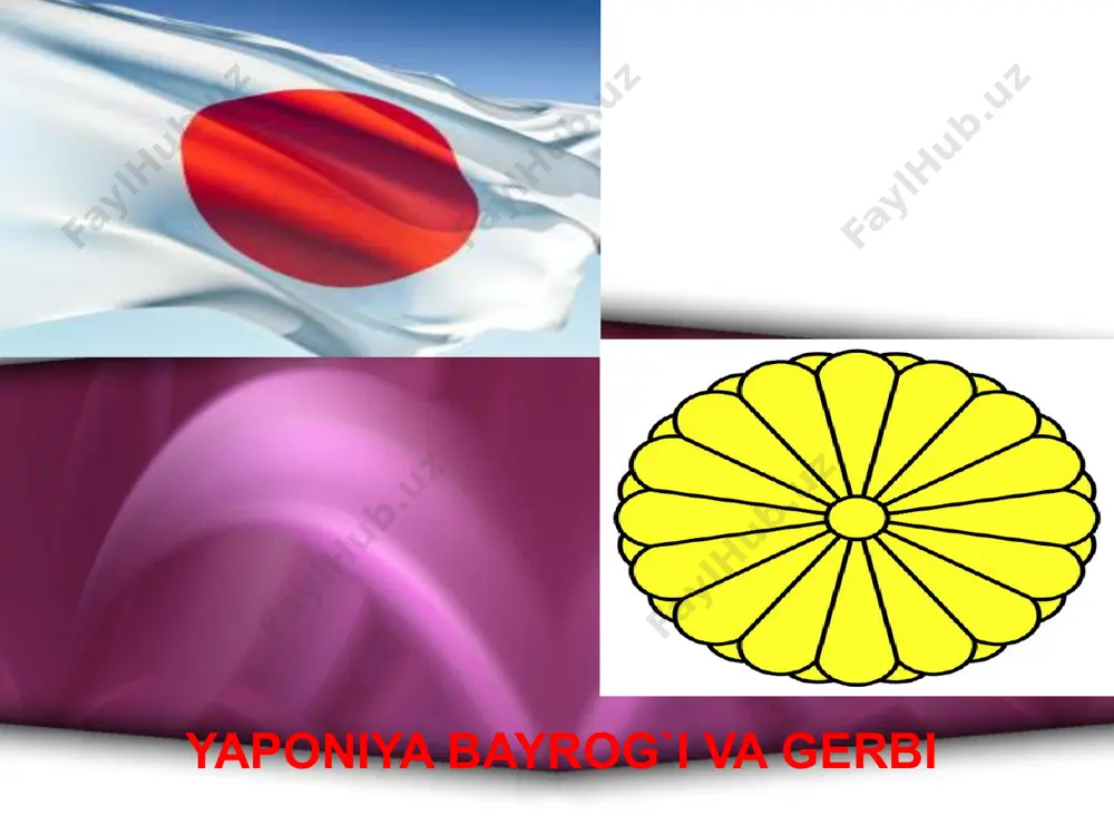 qo`yildi. iii asrda yamata qabilalarittifoqitashkil topdi . u o`zini " tenno " -" imperator" deb atadi . 1192 yilda yeritamo minamoto xonsyuming shimoliy sharqiy hokimiyatni qo`lga olib , o`zini syogun ( sarkarda ) deb e`lon qilgan . bu so`z o`sha paytda yaponiya hukumdori ma`nosini anglatgan . shunday qilib "qo`sh hokimiyatchilik " kelib chiqdi. 1603 yil lehsu tokugacheva (1542 - 1616) syogun bo;ldi va 1868 yilgacha mamlakatni boshqardi. yaponiya tarixida butunlay yangi davr boshlandi bu voqea yaponiya tarixida " meydzi inqilobi" nomi bilan yuritiladi. darxaqiqat , yaponiya qisqa muddatda o`tkazilgan barcha sohalarini islohatlar natijasida ilg`or, sanoati rivojlangan davlatlardan biriga aylandi. yaponlar hato taraqqiyot sohasida o`z ustozlari bo`lmish g`arbliklarni ham lol qoldirdilar. gap shundaki . yaponlar g`arb ilm -fani va texnologiyasini ijodiy o`zlashtirishlari bilan birga o`zlarining eng yaxshi , asrlar davomida shakillanib kelgan udumlari va arvanalarini saqlab qoldilar. albatta bu o`zgarishlar o`z - o`zidan vujudga kelgani yo`q. g`arb davlatlarining birin - ketin …
