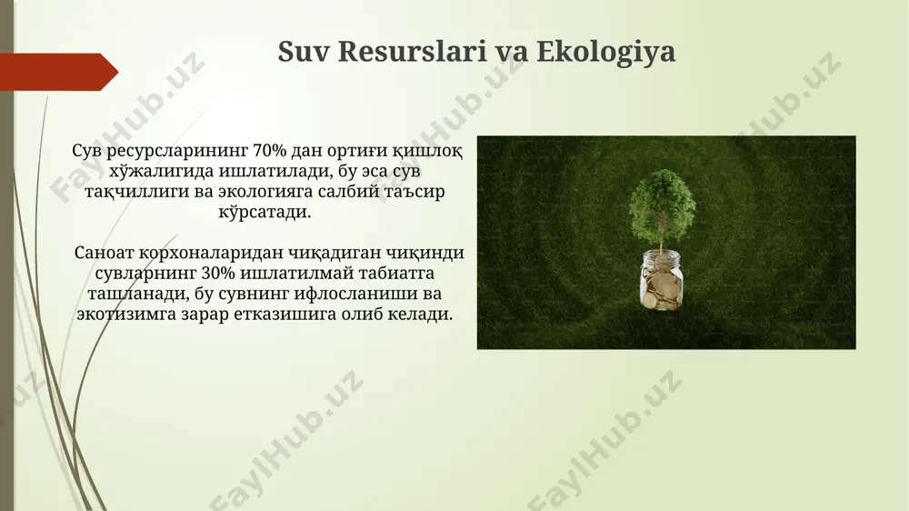 inson ekologiyasining zamonaviy holati - Page 5