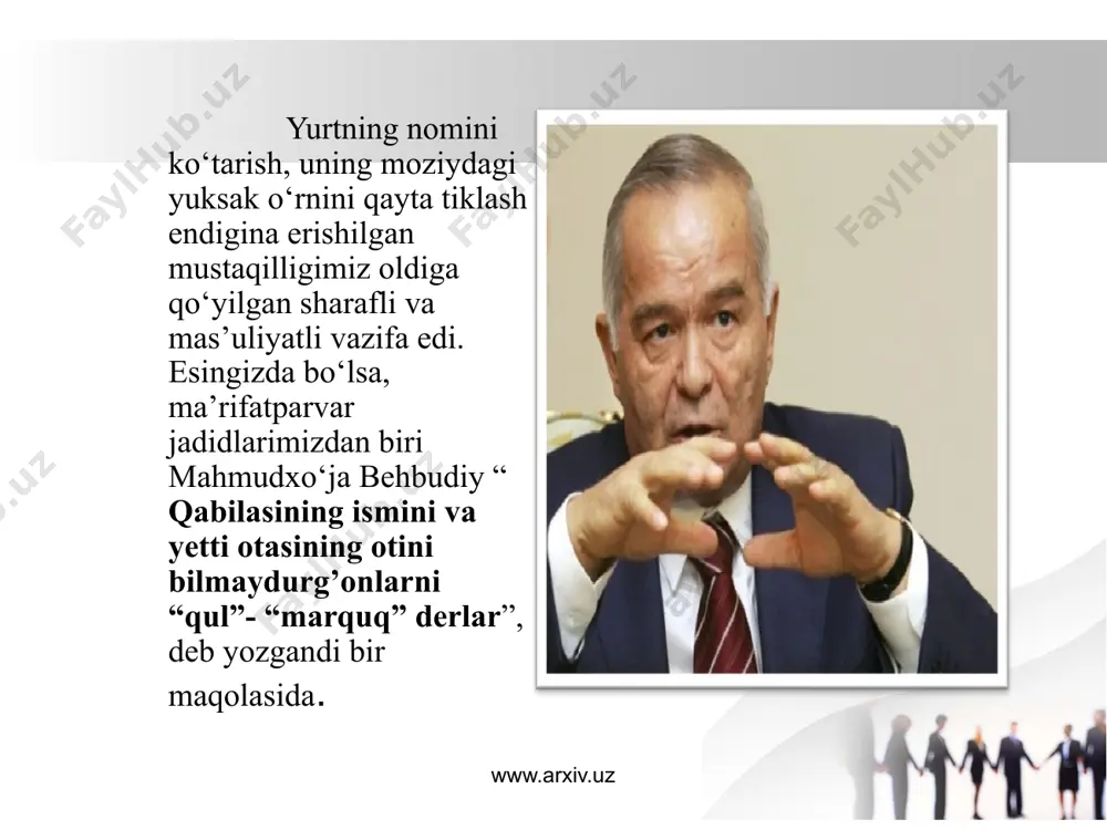 tarixiy xotirasiz kelajak yo’q 2 - Page 5