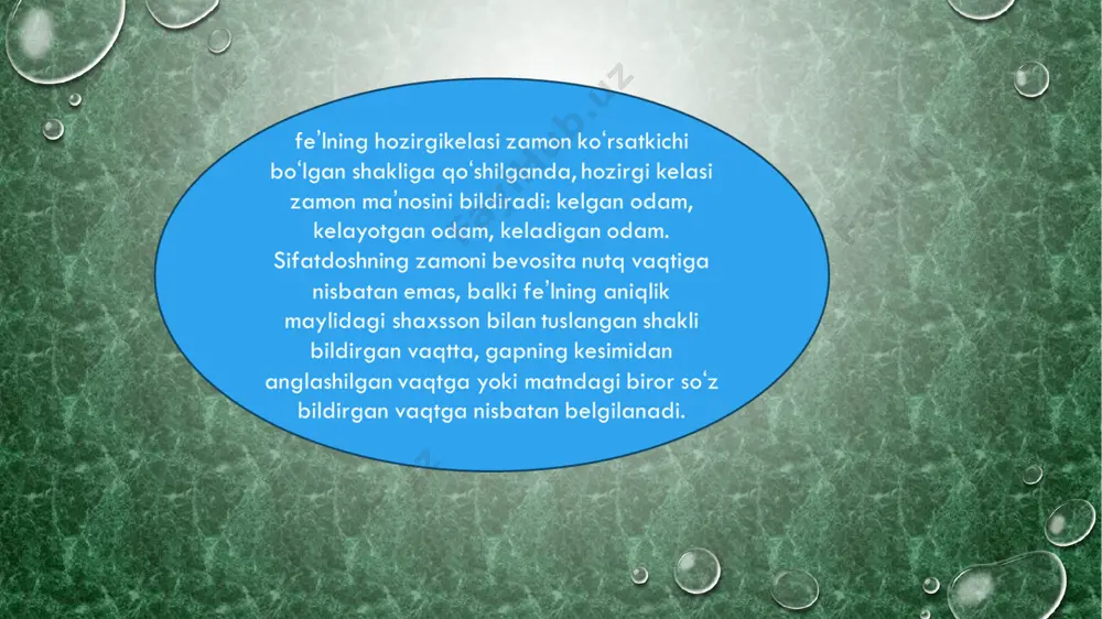 sifatdosh, harakat nomi ularning grammatik ma’nosi - Page 4
