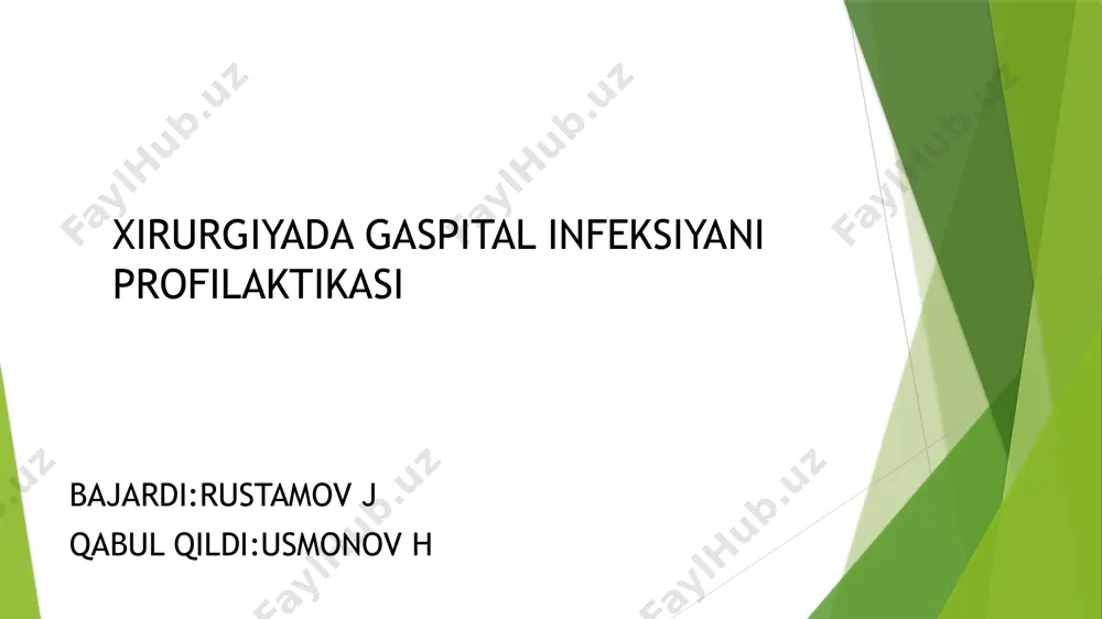 izmni organizmga kirishini anglatadi. infeksion jarayon esa patogen omil kirgan organizmda yuz beradigan fiziologik va patologik o'zgarishlar yig'indisidir. infeksion kasallik infeksion jarayonning eng zo'riqqan darajasiga to'g'ri keladi va organizmda yuz beradigan har xil o'zgarishlar, hamda belgilar bilan namoyon bo'ladi. demak, yuqumli kasallikning rivojlanishi uchun avvalo organizmga patogen mikrob kirishi kerak kasalliklar qadim zamonlarda ham uchragan. chinchechak, o'lat, vabo va boshqa xatarli, yuqumli kasalliklar vaqti-vaqti bilan keng tarqalib, millionlab kishilarning yostig'ini qurutgan, jamiyatga ko'p halokat yetkazgan. yuqumli kasalliklarning mohiyati ularning kelib chiqish sabablari uzoq vaqt noma'lum bo'lib kelgan. o'rta asrning mashxur olimi va shifokori abu ali ibn sino «al qonun» asarida o'lat, chinchechak, qizamiq va boshqa yuqumli kasalliklarni ko'zga ko'rinmaydyuqumli igan jonivorlar qo'zg'atsa kerak deb gumon qiladi. yuqumli kasalliklar odamlar hayotida muhim rol o'ynaydi. xozirgi kunga qadar yer yuzida ma'lum bo'lgan va o'rganib chiqilgan yuqumli kasalliklarning soni 1060 dan ortiq shularning ba'zilari hali ham vaqti- vaqti bilan epidemiya, hattoki pandemiya shaklida …