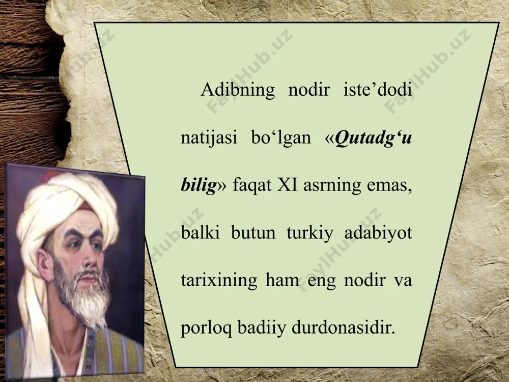 yusuf xos hojib 11 - sinf - Page 3
