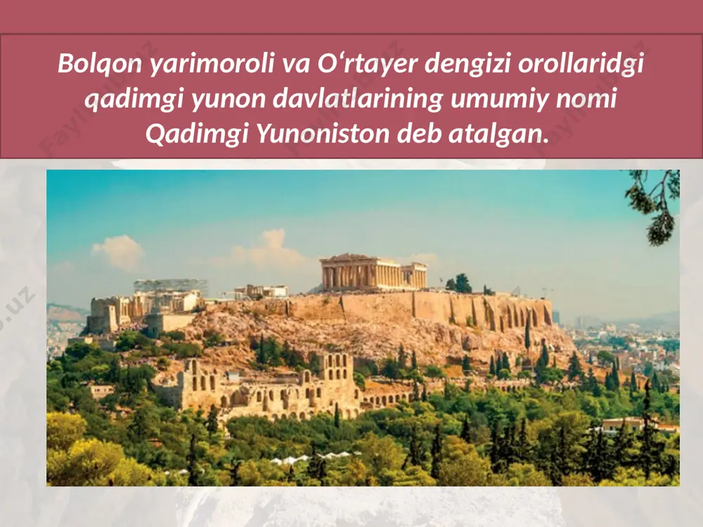 rt-sharoitlar qadimgi yunonlarning xo’jalik mashg’ulotiga ta’sir o’tkazadi? 5. lug‘atga qarang. nega qadimgi yunoniston tarixiga «antik» sifati qo‘shib aytiladi? bu so’z qanday ma’noni anglatadi. image2.jpg image3.jpeg image4.png image5.jpeg image6.jpeg image7.jpeg image8.jpeg image9.jpeg image10.jpeg image11.jpeg image12.jpeg image13.jpeg image14.jpeg image15.jpeg image16.jpeg image17.jpeg image18.jpeg image19.jpeg image20.jpeg image1.jpg /docprops/thumbnail.jpeg
