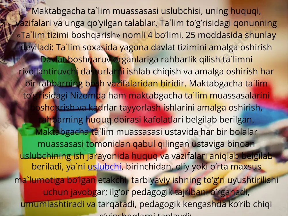 uslubchining liderlik va rahbarlik xususiyatlari - Page 4