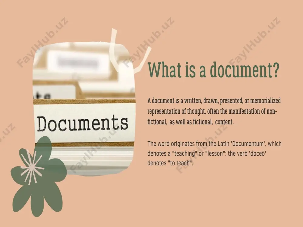 the concept of the document and its functions - Page 3