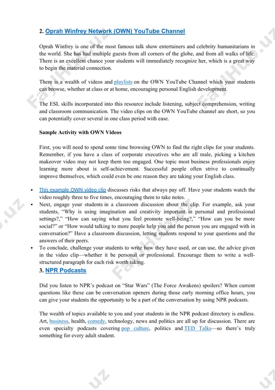 regarding the story. for example, “who lost his wedding band and why is it so important that the jewelry hunter finds it?” or, “what were some of the questions the jewelry hunter asked in order to gain a better understanding of where the ring might be?” · after comprehension questions, pair your students up and introduce a dissenter position. for example, “the jewelry hunter said in the article that it’s dangerous for people to call on them, it’s a matter of trust. how could it be dangerous?” or, “let’s say you lost your wedding ring, would you call a jewelry hunter? why or why not? should there be laws against this? are there laws prohibiting this in your city?” have your students discuss their thoughts with their partners. using this specific article is just one way to assist your students in developing more academic vocabulary while discussing an interesting article …