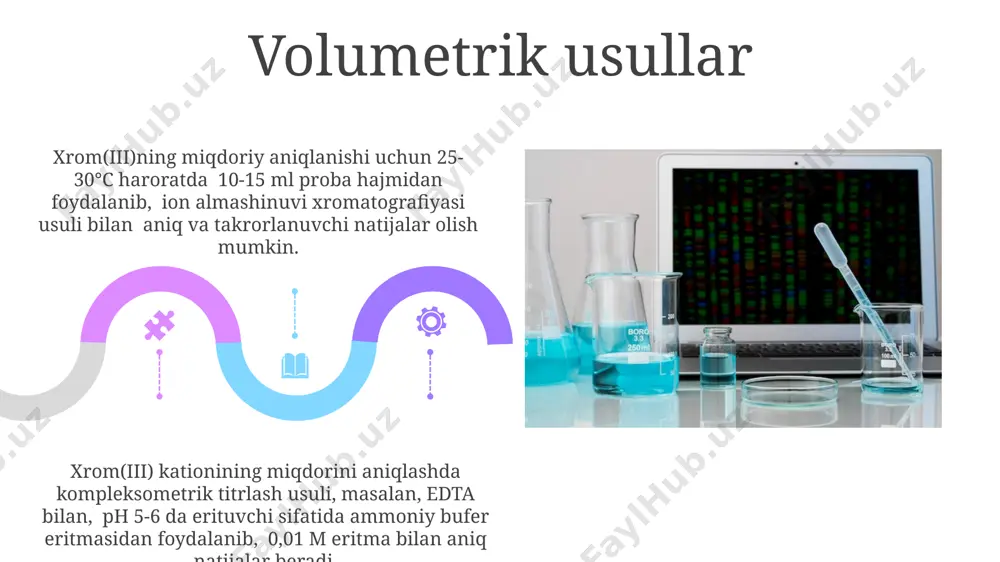 xrom(iii) kationining fizik -kimyoviy va analitik tahlil usullari - Page 5