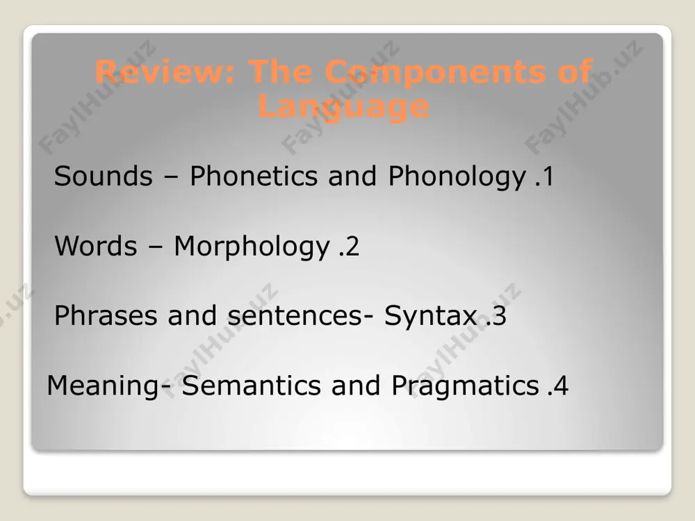 introduction to linguistics - Page 2