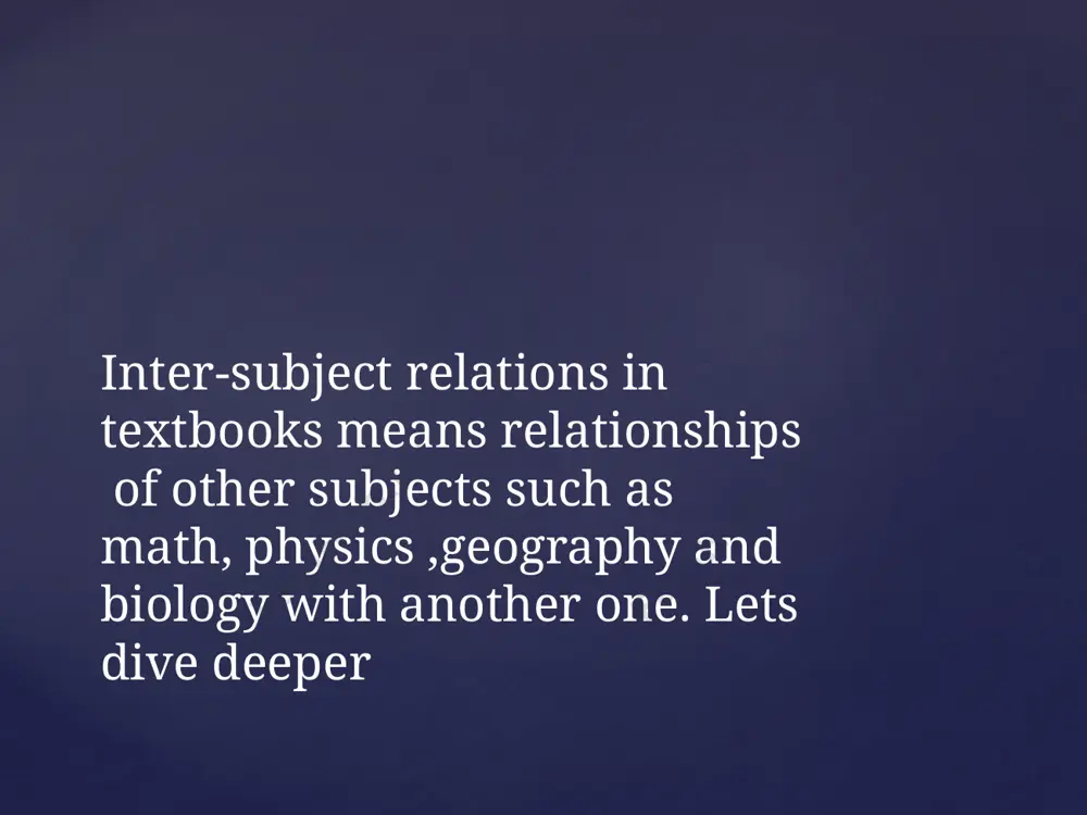 inter-subject relations in english language textbooks - Page 4