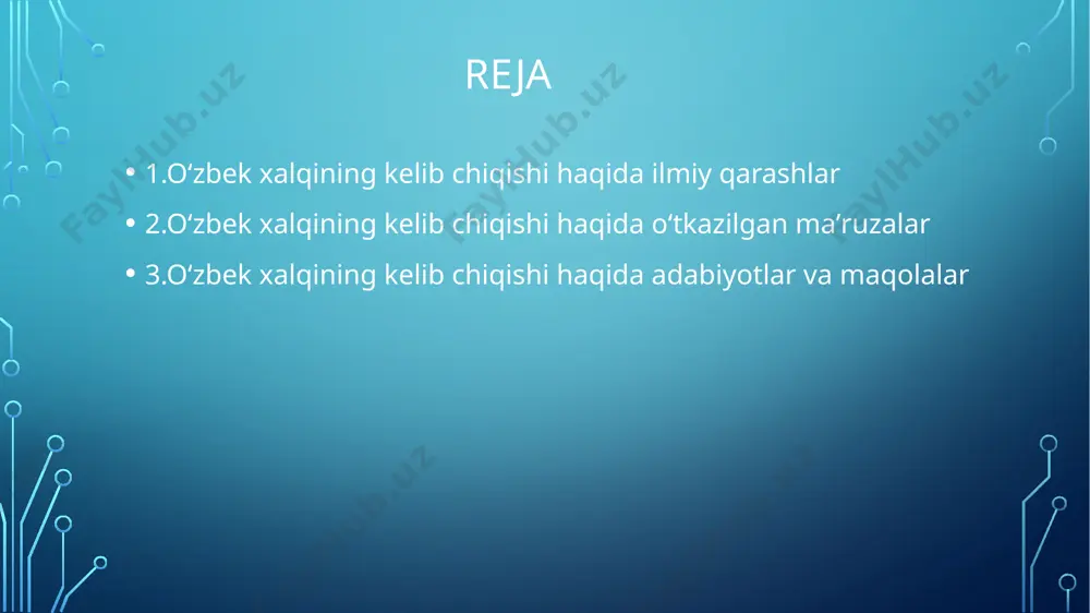 aks etgan. kitobning uchinchi qismida muallif dashtiqipchoqqa, jo’jixon ulusining shimoli-sharqiy qismiga (oq o’rdadan)i xiv—xv asarlarda ko’chib kelgan o’zbeklar, hozirgi o’zbekiston hududida turg’un yashovchi aholidan bir muncha farq qilganligini uqgirib o’tadi. so’zsiz dashtiqipchoq o’zbeklari urug’-qabilachilik an’analarini saqlab, asosan, chorvachilik bilan shug’ullanib, ko’chmanchilikda kun o’tkazib kelganlar. ularning turmush tarzi, madaniyati o’rta osiyoning markaziy mintaqalarida yashovchi mahalliy turg’un aholidan farq qilgan. ammo, ular movarounnahr va xorazm hududiga kelib o’rnashgach, mahalliy aholi bilan yaqinlashib, qorishib borishlari natijasida umumiy iqgisodiy va madaniy birlik hosil bo’ladi hamda buning asosida keyinchalik o’zbek millati tashkil topadi. 1942 yili ikkinchi jahon urushi jadal borayotgan bir vaqtda (21—29 avgustda) sobiq sssr fa tarix va falsafa bo’limining tashabbusi bilan toshkent shaxrida o’rta osiyo xalqlarining etnogeneziga bag’ishlangan ilmiy sessiya o’tkaziladi. anjumanda ilmiy jamoaga yaxshi tanilgan olimlar — s. p. tolstov, a. d. udaltsov, k. v. trever, i. i. umnyakov, a n. bernshtam, l. a. matsulevich, m. m. gerasimov, n. a. kislyakov, v. …