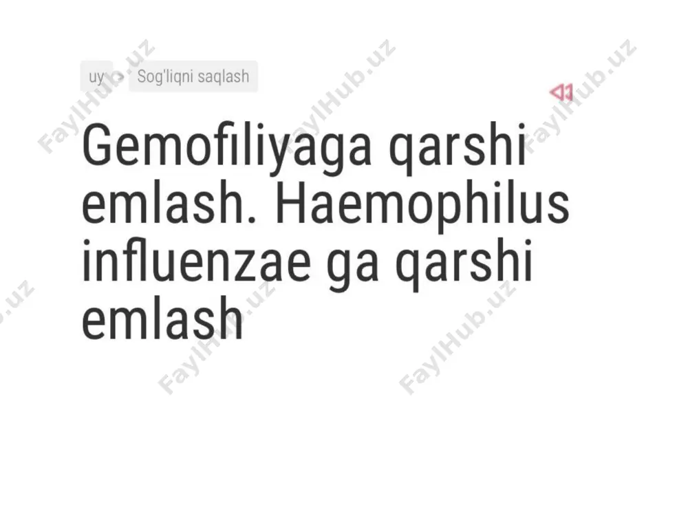 haemophilus influenzae vaktsinalari - Page 3