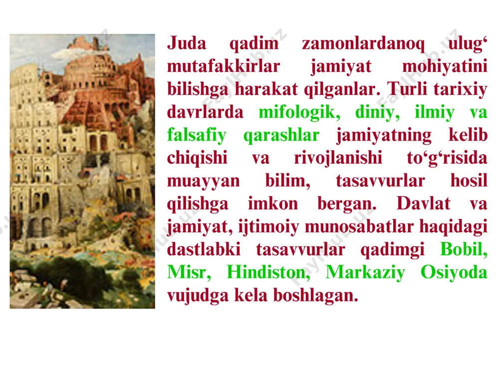 jamiyat falsafasi va inson borlig'i - Page 5
