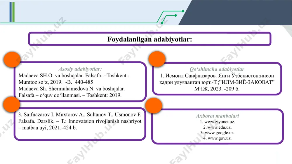 m yoki hedonizm (grekcha: ἡδονή – lazzatlanish) — huzur-halovatga, lazzatlanishga intilish insonning oliy maqsadi deb hisoblovchi axloqiy taʼlimot. unga koʻra, huzur-halovatga intilish insonga tabiatan xos, uning butun xatti-harakati, maqsadi shunga qaratilgan. axloqshunoslikda inson xatti–harakatining ikki qutb – axloqiylik bilan axloqsizlik holatlari tahlil va tadqiq etiladi. axloqiylik – fazilatlarda, axloqsizlik esa illatlarda namoyon bo‘ladi. gedonizm va evdemonizm ta'limotining axloqiy ahamiyati. axloq-barcha odamlar uchun birdek taalluqli, ijtimoiy talablar hamda ehtiyojlarning munosabatlar shaklidagi ko‘rinishi, insonga berilgan ixtiyor erkinligining xatti-harakatlar jarayonida ichki iroda kuchi tomonidan oqilona cheklanishini taqozo etuvchi ma’naviy hodisa. ilohiy asosni asrab–avaylab, taraqqiy toptirish har bir insonning asosiy vazifasi, burchi. axloq – oliy mavjudotga ato etilgan oliy ne’mat. ya’ni axloqning kelib chiqishi ilohiy manbadandir. o‘z–o‘zini va, o‘zgalarni axloqiy tarbiyalash barcha muqaddas kitoblarda savob sanalgan. 2 axloqning paydo bo'lishiga oid diniy, ilmiy qarashlar tasnifi. kasb etikasi- har bir kasb-hunarga xos axloqiy (norma) me’yor, (prinsip) tamoyillar va sifatlarni o‘rganadi va hayotga tatbiq etadi. axloq …