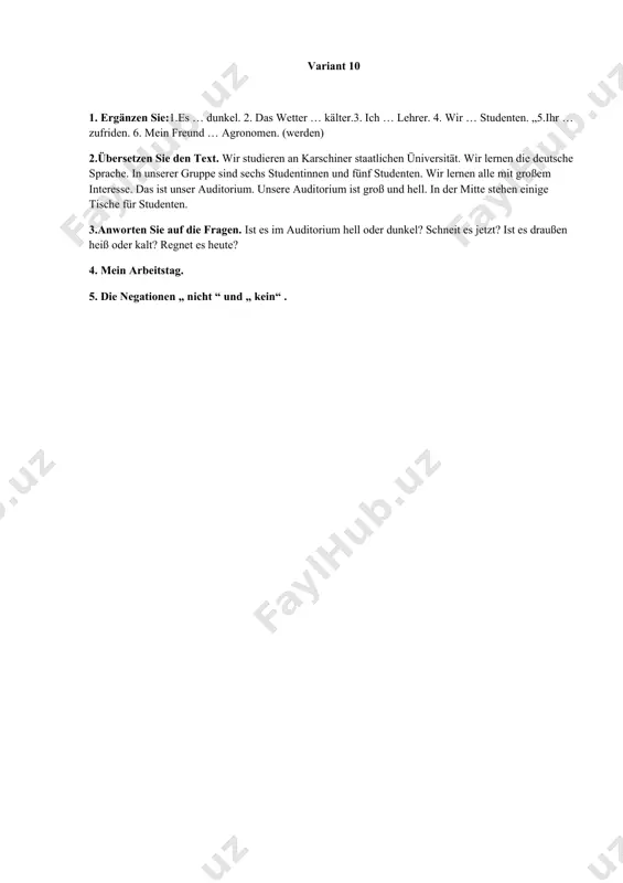 deutsch übungen - Page 5