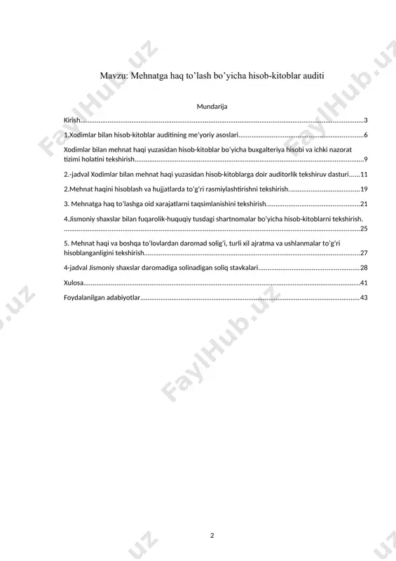 atlarni yagona normativ-huquqiy hujjatda unifikatsiyalash va tizimlashtirish maqsadida 2021-yil 25-fevralda yangi tahrirdagi “auditorlik faoliyati to'g'risida”gi qonun qabul qilindi. qonun bozor iqtisodiyoti talablariga javob beradigan auditorlik xizmatini tashkil etishga, ushbu kasbning nufuzini va ular ishining sifatini oshirishga qaratilgan bo'lib, pirovard natijada jamiyat manfaatlarini qondirishga va investorlar himoyasini kuchaytirishga yo'naltirilgan. ushbu huquqiy hujjatda amaldagi qonunning eskirgan va havolaki me'yorlari qayta ko'rib chiqildi va auditorlik faoliyatini tartibga soluvchi yagona me'yoriy hujjat ko'rinishida to'g'ridan-to'g'ri amal qiladigan qonun sifatida qabul qilindi. dunyoda auditorlik xizmatlaridan foydalanish rivojlanib boryapti. xususan, ifac – xalqaro buxgalterlar federatsiyasining rasmiy hisobotiga ko'ra, 130 ga yaqin davlatda 175 dan ziyod professional buxgalterlar uyushmasi, 3 milliondan ziyod professional auditor, 100 mingdan ortiq auditorlik tashkiloti mavjud. birgina deloitte tashkilotining o'zi 150 ta davlatda 1600 dan ziyod shartnoma asosida auditorlik tekshiruvlarini o'tkazib, 46,2 milliard aqsh dollari miqdoridagi daromadni qayd etdi. respublikamizda 2021-yilning 1-yanvar holatiga 99 ta auditorlik tashkiloti faoliyat ko'rsatib kelyapti, auditorlar soni 572 kishini …